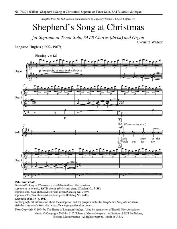 Shepherd's Song at Christmas